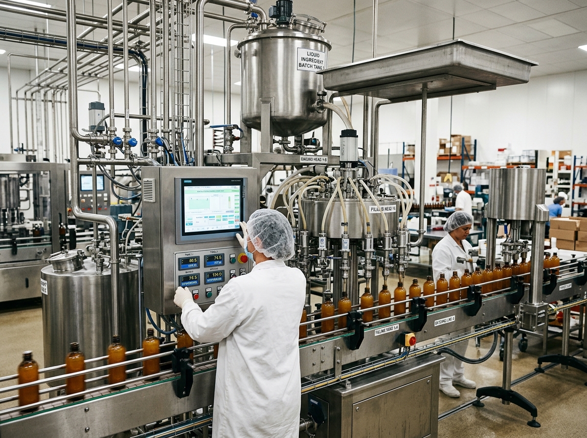 Industrial System Automations Batching Machine