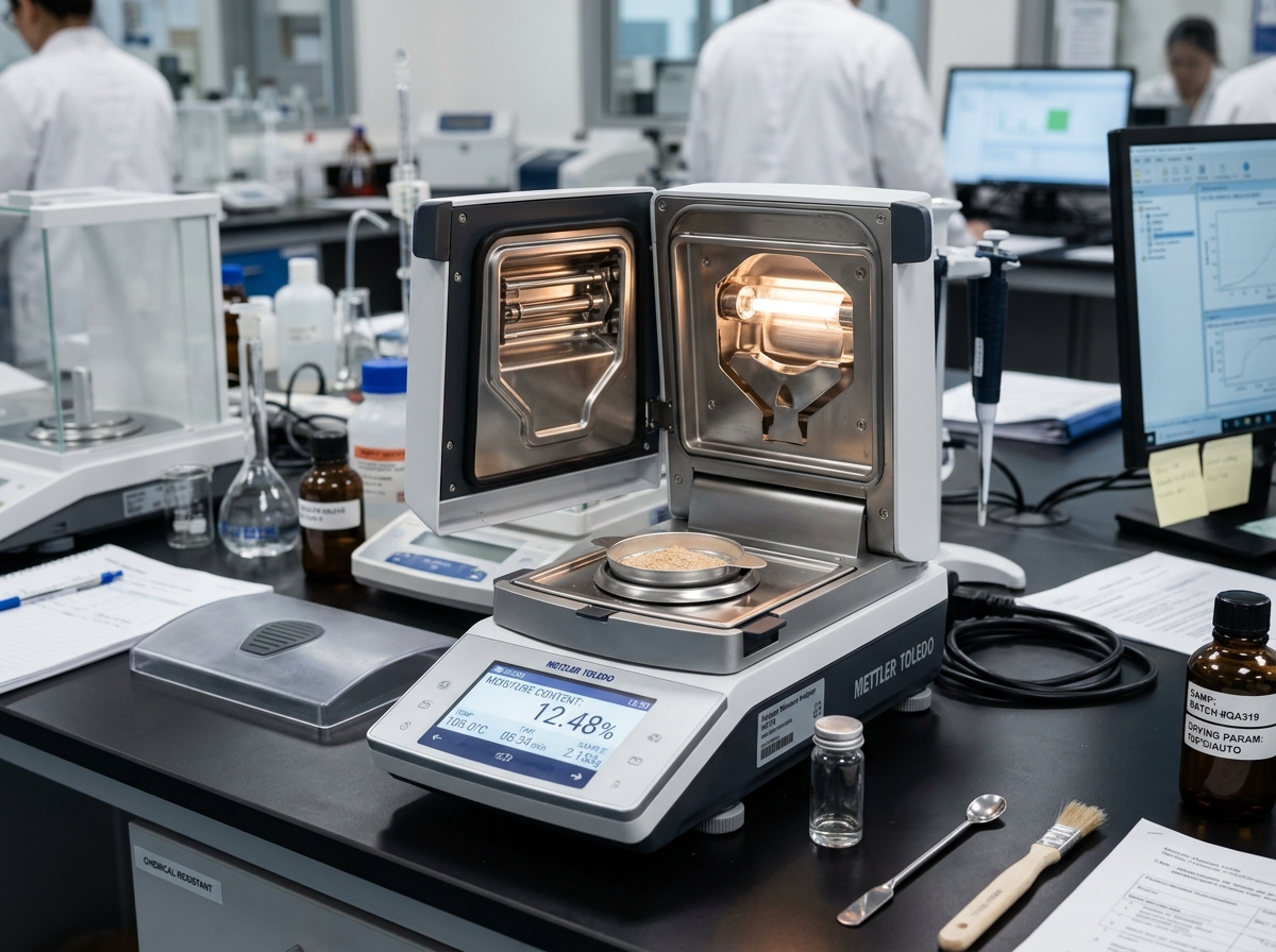 Laboratory Analytical Balance and Moisture Analyzer